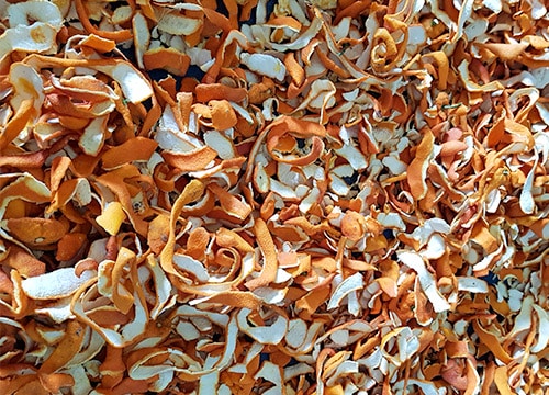 Ecorces d'Oranges Séchées